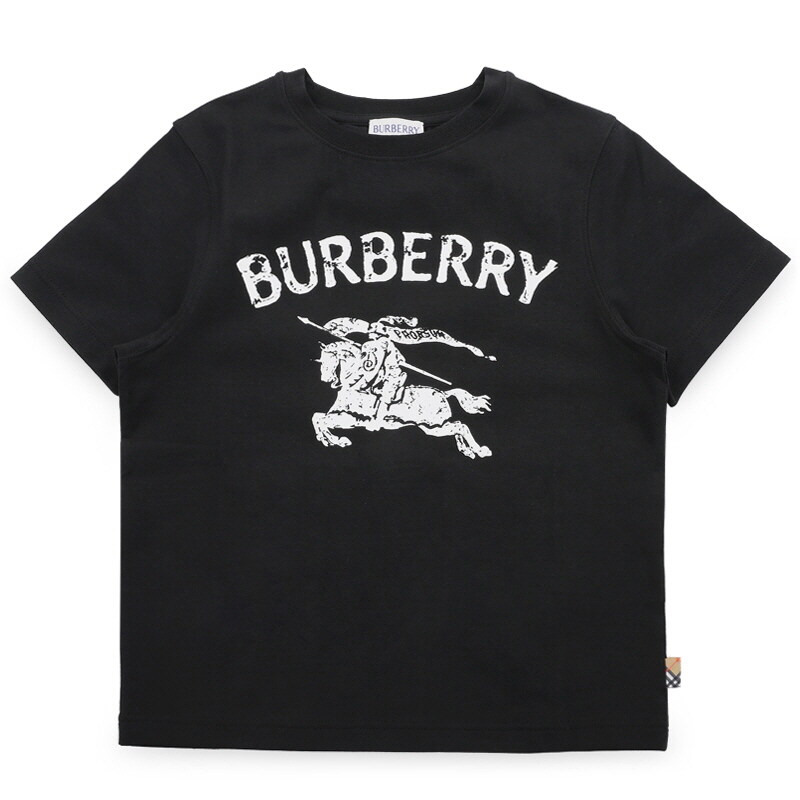 디몬트 버버리 키즈 EKD 로고 프린팅 반팔(블랙) 8117667 A1189 8,10Y - Burberry