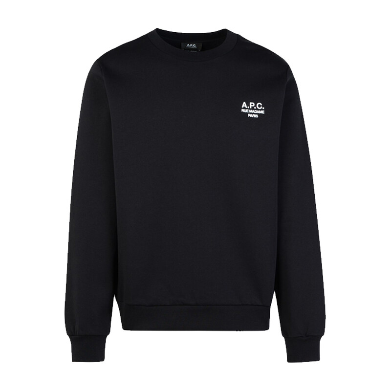 아페쎄 25FW 루 마담 스탠다드핏 기모 맨투맨 블랙 COHBV M27913 TZC - A.P.C.