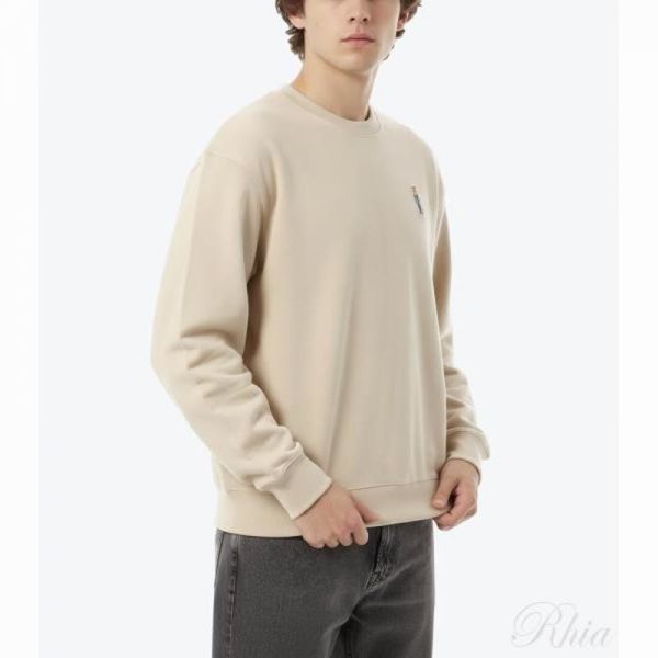 메종키츠네 드레스드 폭스 컴포트 스웨트셔츠 PM00310KM0341 0335 맨투맨 - Maison Kitsune