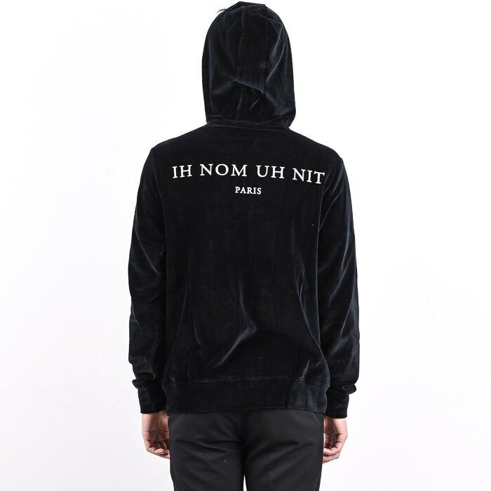 이놈어닛 로고 벨로어 후드 집업 자켓NOM18208 - Ih Nom Uh Nit