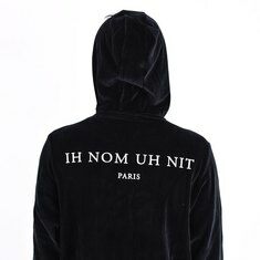 이놈어닛 로고 벨로어 후드 집업 자켓NOM18208 썸네일 4