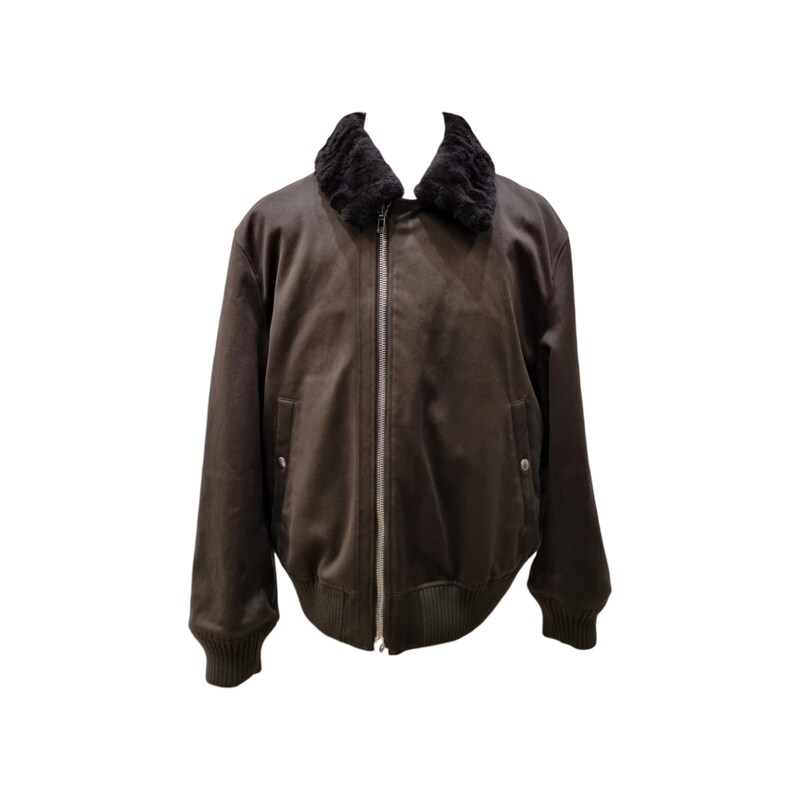 [L] 버버리 8077137 시어링 카라 봄버 자켓 B1222C284 - Burberry
