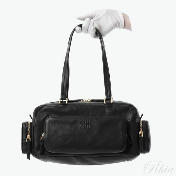 미우미우 워싱 나파 가죽 포켓 백 5BB175 2CV4 F0002 - Miu Miu