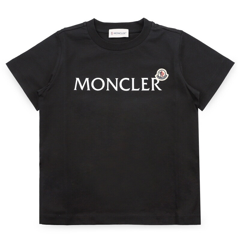 디몬트 몽클레어 키즈 레터링 프린팅 와펜 반팔(블랙) 8C00010 89AFV 999 8,10A - Moncler