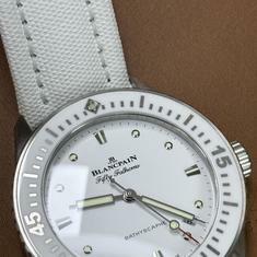블랑팡 피프티 패덤즈 바티스카프 38mm 시계 썸네일 3