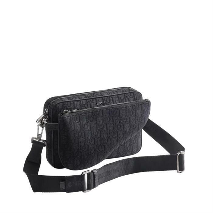 디올 Saddle 트리플 파우치 1ADPO276YKY_H03E - Christian Dior