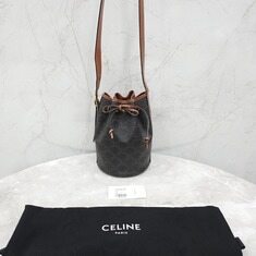 [럭스유] 셀린느 트리옹프 캔버스 버킷백 스몰 썸네일 6