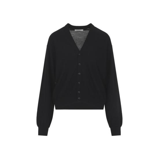 26SS 르메르 트위스트 가디건 PO0023LK087999 BLACK DOM - Lemaire