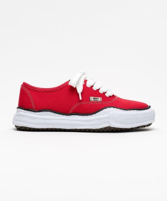25FW 메종 미하라 야스히로 베이커 OG 솔 캔버스 로우 컷 A02FW704RED DOM - Mihara Yasuhiro