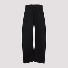 26SS 르메르 트위스트 벨티드 팬츠 PA326LD1055999 BLACK DOM 썸네일 2