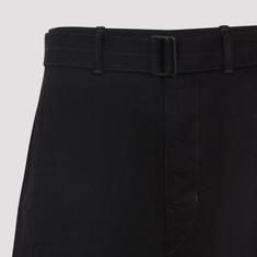 26SS 르메르 트위스트 벨티드 팬츠 PA326LD1055999 BLACK DOM 썸네일 3