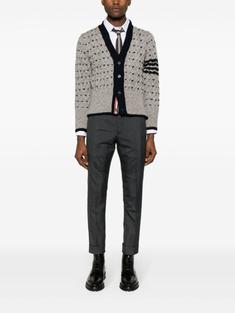 26SS 톰브라운 클래식 4 바 케이블 니트 가디건 MKC542AY1506055 LGRAY DOM 썸네일 2