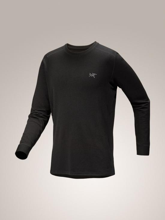 25FW 아크테릭스 긴팔 티셔츠 ATPFM07480BLK BLACK DOM - Arcteryx