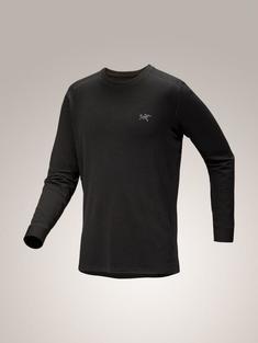 25FW 아크테릭스 긴팔 티셔츠 ATPFM07480BLK BLACK DOM 썸네일 1