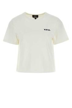 25FW 아페쎄 반팔 티셔츠 COHBQF26390TAE WHITE DOM 썸네일 1