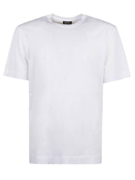 26SS 에르메네질도제냐 반팔 티셔츠 UH360A3H765N00 DOM - Ermenegildo Zegna