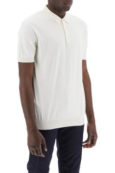 25SS 바라쿠타 폴로 티셔츠 BRMAG0003BKNT1840 IVORY DOM 썸네일 2