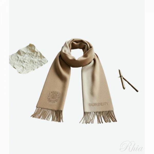 버버리 26SS B 크레스트 캐시미어 스카프 8119568 - Burberry