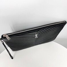 생로랑 마틀라세 클러치백 라지 블랙 (440222) 썸네일 6