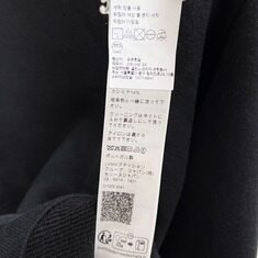 셀린느 코튼 캐시미어 루즈 블랙 후드티 L 썸네일 5
