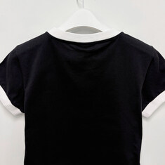 논현 더팩토리 26SS 가니 로고 테디 크롭 반팔티 / 팬텀 (T4335 252) 썸네일 5