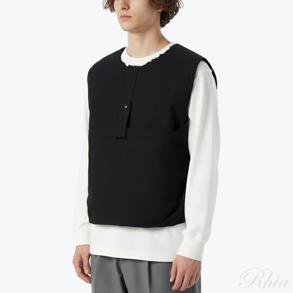 엔지니어드 가먼츠 뉴스 보이 베스트 코튼 더블 클로스 25F1C016 RV120 WL003 - Engineered Garments