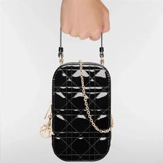 디올 Lady Dior Call in Dior 휴대폰 홀더 S0872OVRB_M900 썸네일 1