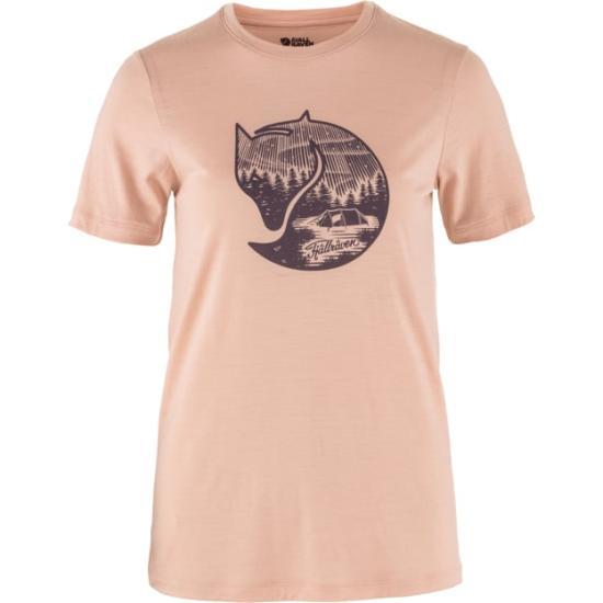25SS 피엘라벤 반팔 티셔츠 84118302357 CHALK ROSE PORT DOM - Fjallraven