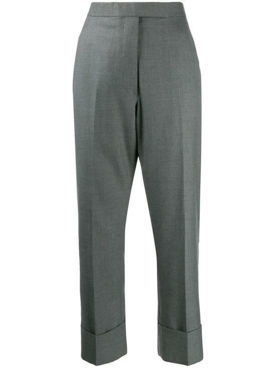 26SS 톰브라운 클래식 트윌 울 백스트랩 팬츠 FTC337A00626035 MED GRAY DOM - Thom Browne