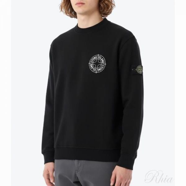 스톤아일랜드 26SS 6100001 코튼 플리스 스웨트셔츠 L1S15 S0283 V0029 - Stone Island