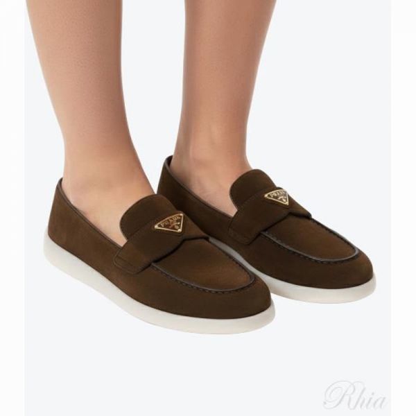 프라다 25FW 스웨이드 가죽 로퍼 1D222N B025 3LOL F0324 - Prada