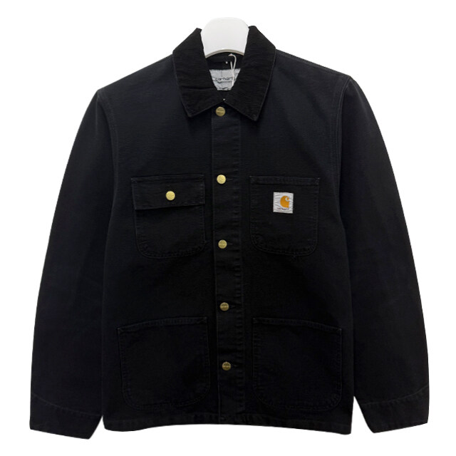 논현 더팩토리 25SS 칼하트 윕 로고 MICHIGAN 코트 자켓 블랙 (I034787 00E4O) - Carhartt