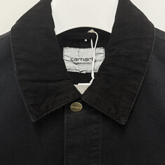 논현 더팩토리 25SS 칼하트 윕 로고 MICHIGAN 코트 자켓 블랙 (I034787 00E4O) 썸네일 5