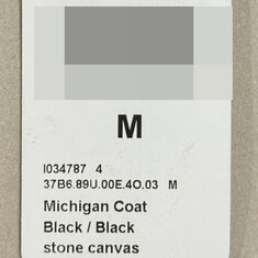논현 더팩토리 25SS 칼하트 윕 로고 MICHIGAN 코트 자켓 블랙 (I034787 00E4O) 썸네일 7