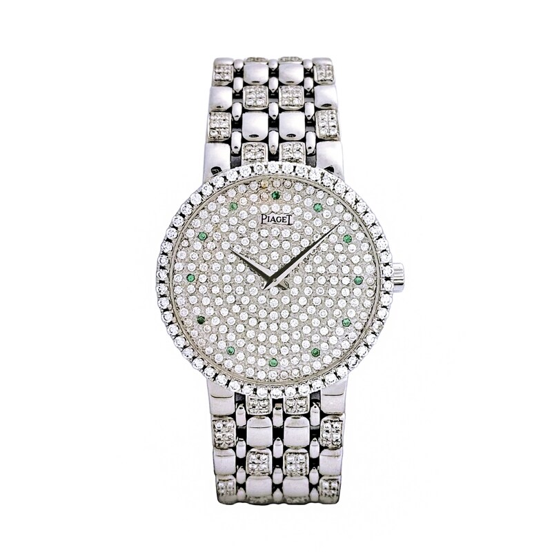 [32MM] 피아제 트래디셔널 풀파베 다이아 시계 B0929K458 - Piaget