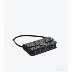펜디 지갑 On 체인 패브릭 FF 이펙트 8M0498 AUT4 F1UJ5 바게트 썸네일 1