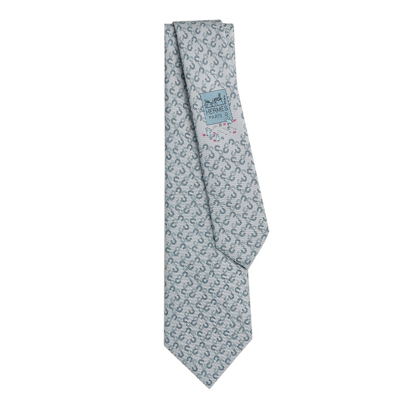 에르메스 Fers Lucky 넥타이 H006402T 07 - Hermes