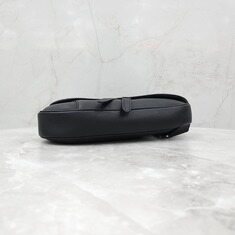 [럭스유] 디올 블랙 새들백 그레인 카프스킨 1ADPO093YMJ 썸네일 6