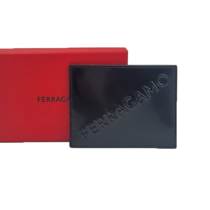 페라가모 빅로고 유광 카드지갑  661204 0764207 - Salvatore Ferragamo
