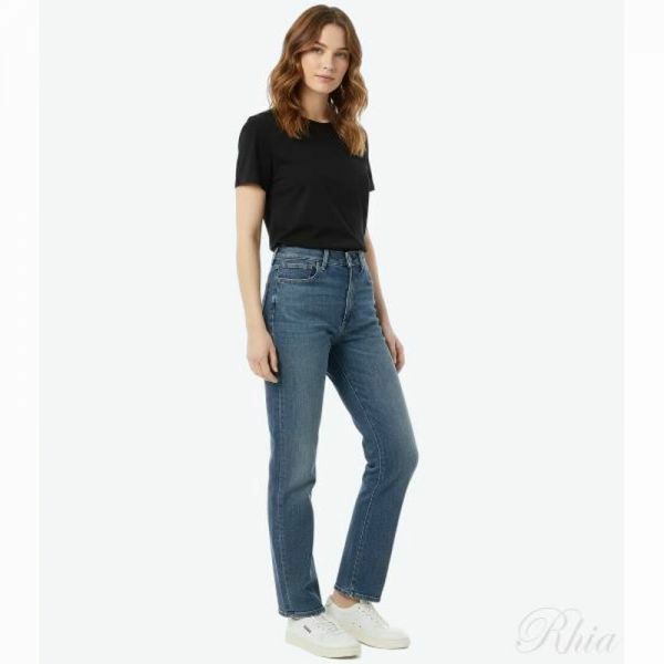 폴로랄프로렌 25FW 하이 라이즈 스트레이트 진 211969392001 - Polo Ralph Lauren