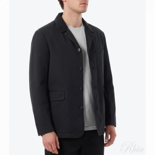 톰브라운 코튼 트윌 컷어웨이 블레이저 MJU471C F0576 001 - Thom Browne