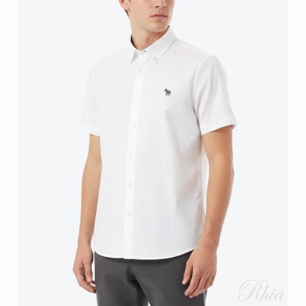 폴스미스 지브라 자수 캐주얼 핏 셔츠 M2R 524T PZEBRA 01 - Paul Smith