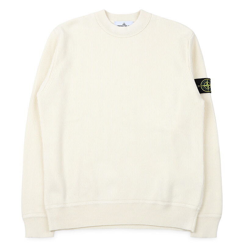 디몬트 스톤 남성 와펜 크루넥 니트 맨투맨(아이보리) L1S15 5100154 S00D8 V0093 - Stone Island