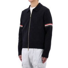 국내배송 26SS 톰브라운 암밴드 폴로 봄버 자켓 MKJ076A Y3007 415 썸네일 2