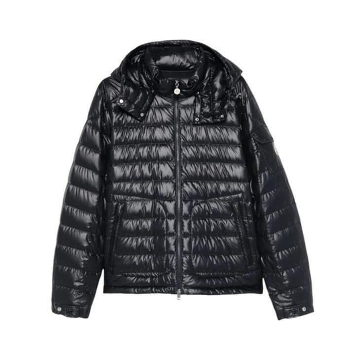 몽클레어 Lauros 후드 숏 다운 자켓 네이비 1A00102 595ZJ 778 - Moncler