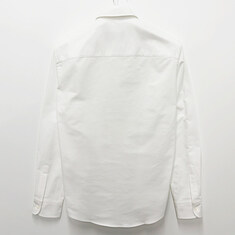 더팩토리 26SS 아미 하트 로고 버튼 다운 코튼 옥스포드 셔츠 / 내추럴 화이트 (HSH763 CO0031 168) 썸네일 1