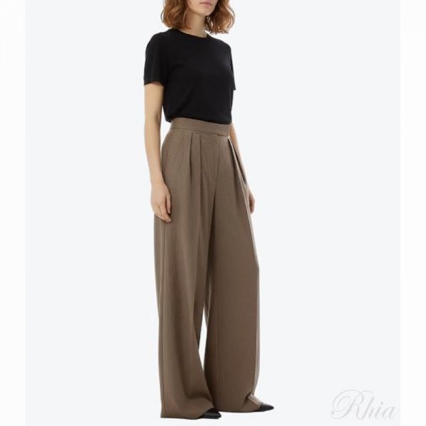막스마라 테루엘 버진울 팬츠 21136081 005 21136081600 - Max Mara
