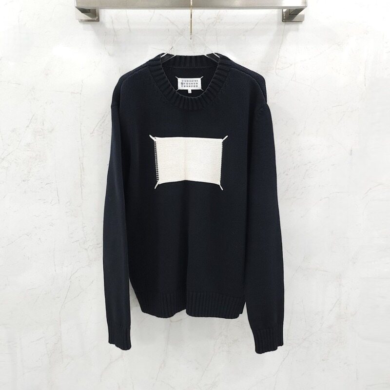 [럭스유] M / 메종마르지엘라 메모리 오브 레이블 크루넥 니트 S50GP0212 - Maison Margiela