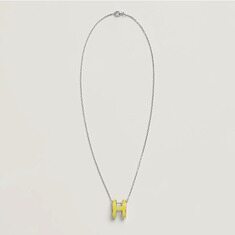 [럭스유] 에르메스 H 펜던트 팝아슈 목걸이 미모사 H147991FP 썸네일 8
