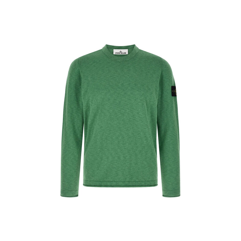 26SS 와펜 패치 니트 말라카이트 L1S15 5100052 S00B0 V005H - Stone Island
